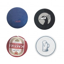 Round Absorbent Paper Coaster